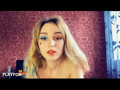 ❤️ Qedehên rastiya virtual ya magic bi Harley Quinn re seksê dan min ❤ Derb li me ☑